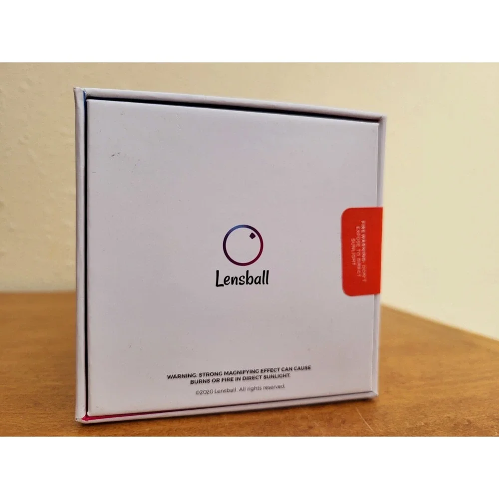 NEW Original Lensball Photography Effects Lens Crystal Ball‎ Sphere Orb NIB